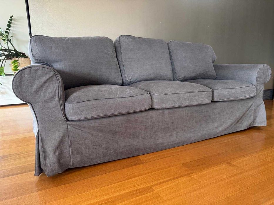Kanapa SOFA 3 osobowa rozkładana, z funkcją spania, EKTORP
z materacem