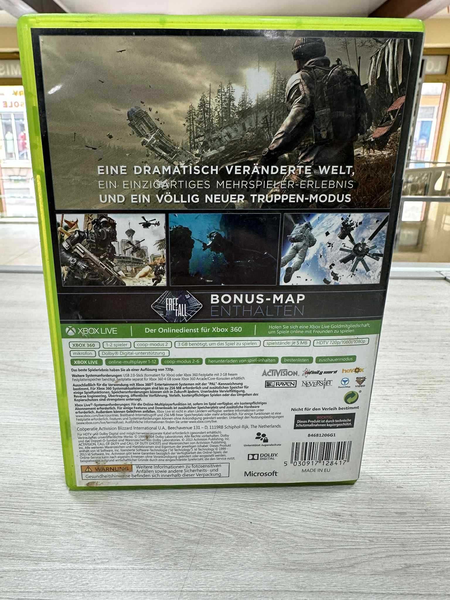 Gra na Xbox 360 Call Of Duty Ghost