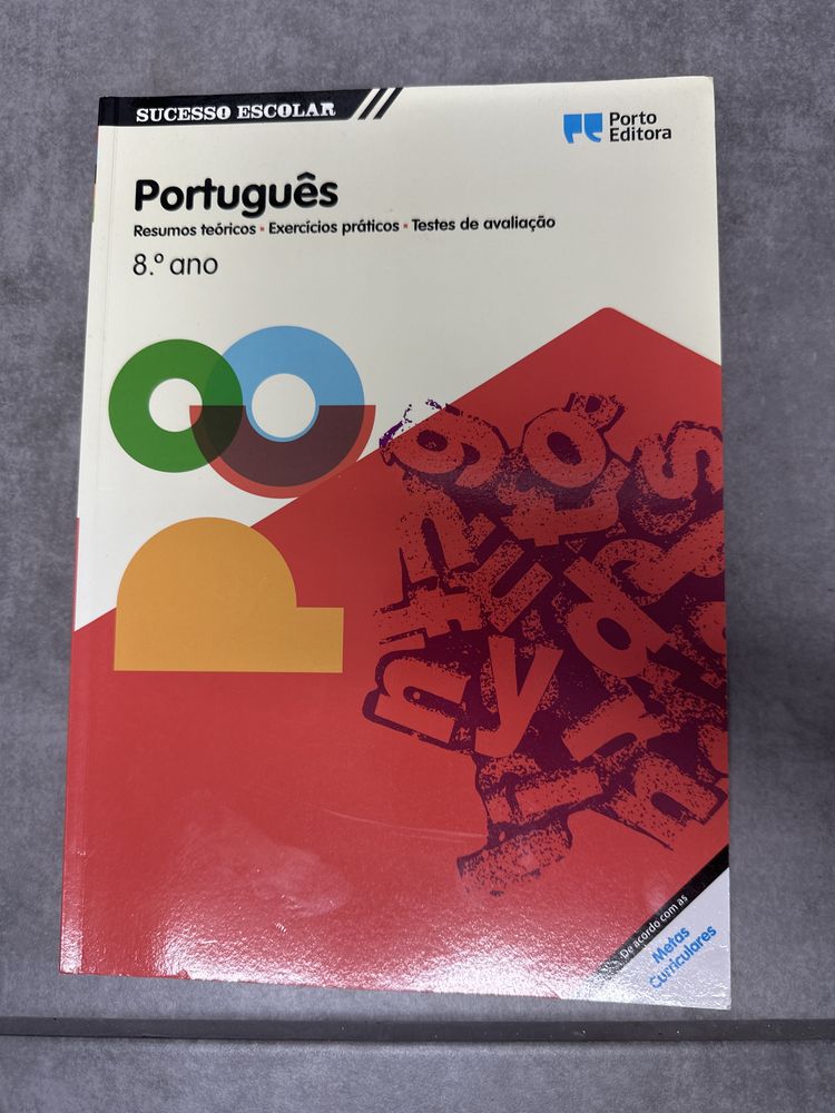 Português - livro de estudos 8 ano