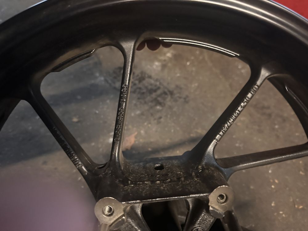 Koło przednie Yamaha mt07