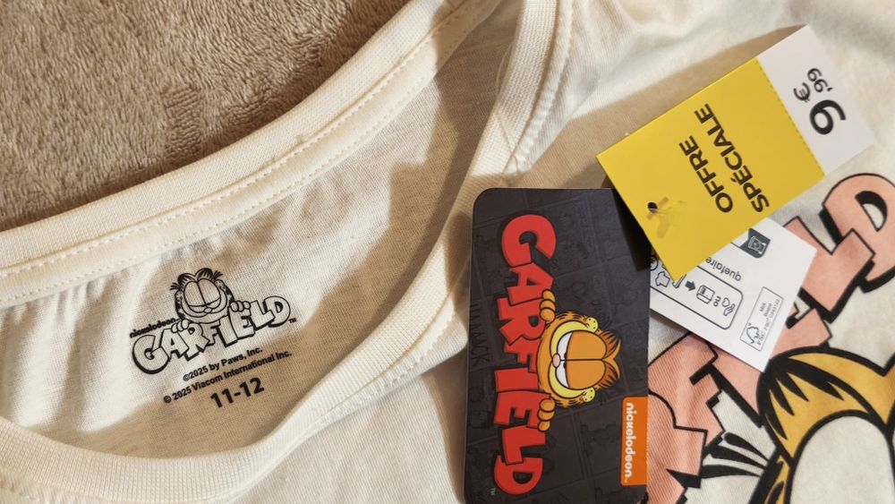 Піжама Гарфілд на дівчинку