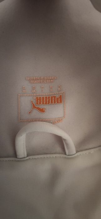 Bluza Sport style Puma biało- czerwona