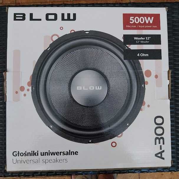 Altifalante de 12" para baixo, novo (não usado) de 500W.