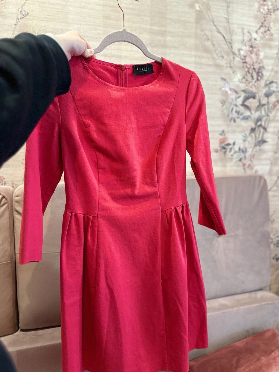 Рожева сукня міні, бренд Mohito