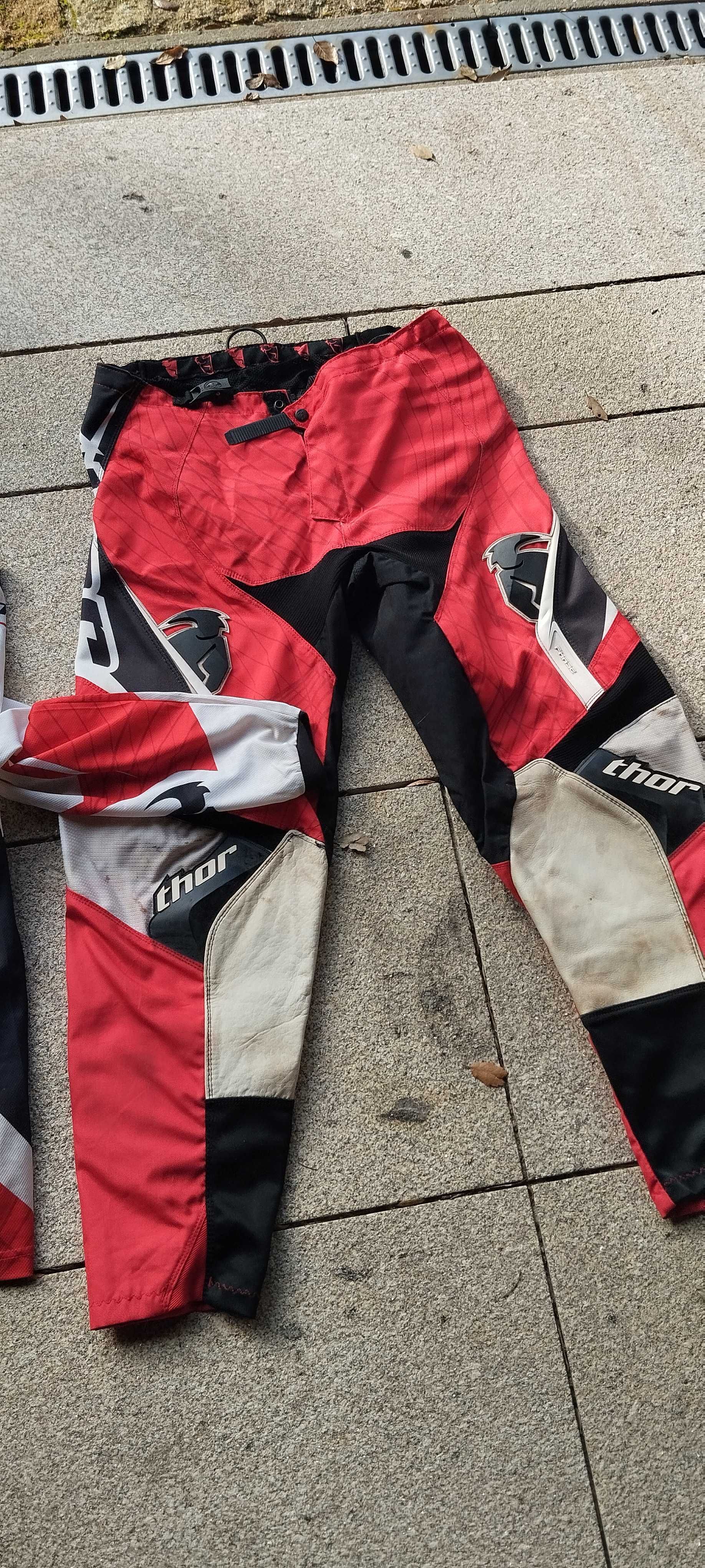 Equipamento Enduro da THOR - Calças e Camisola