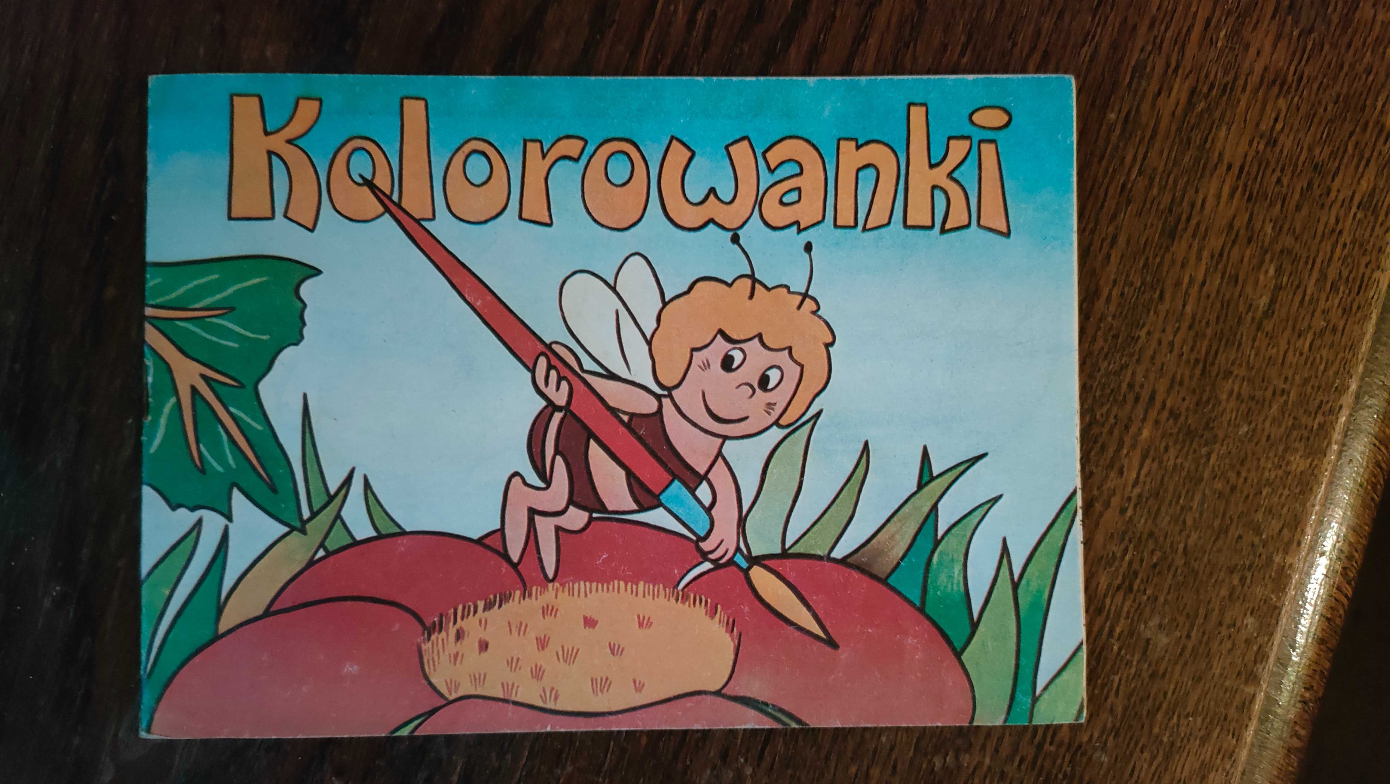 Stara kolorowanka Pszczółka Maja