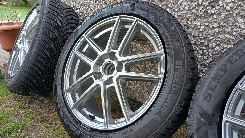 Felgi 18 opony zimowe Terraco Seat Vw Tiguan t roc Skoda kodiaq Karoq
