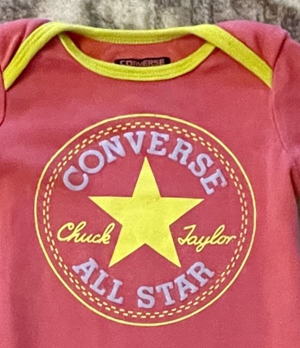 Śpioszek rumpers piżamka 3-6 M converse zara z lato