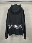 BALENCIAGA худи мужское оверсайз унисекс черное оригинал