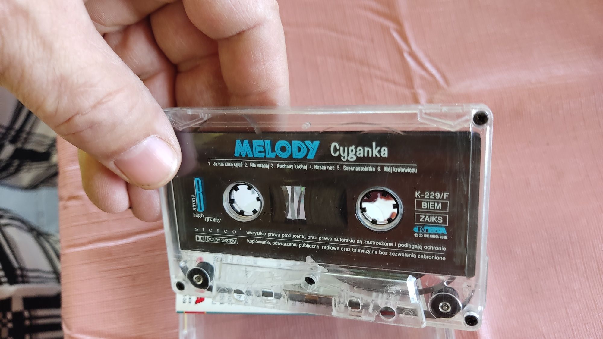 Melody Cyganka Antoś Szprycha kaseta audio disco polo