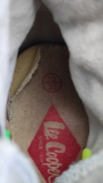 Кеды Lee Cooper 32 размер , кожаные чешки