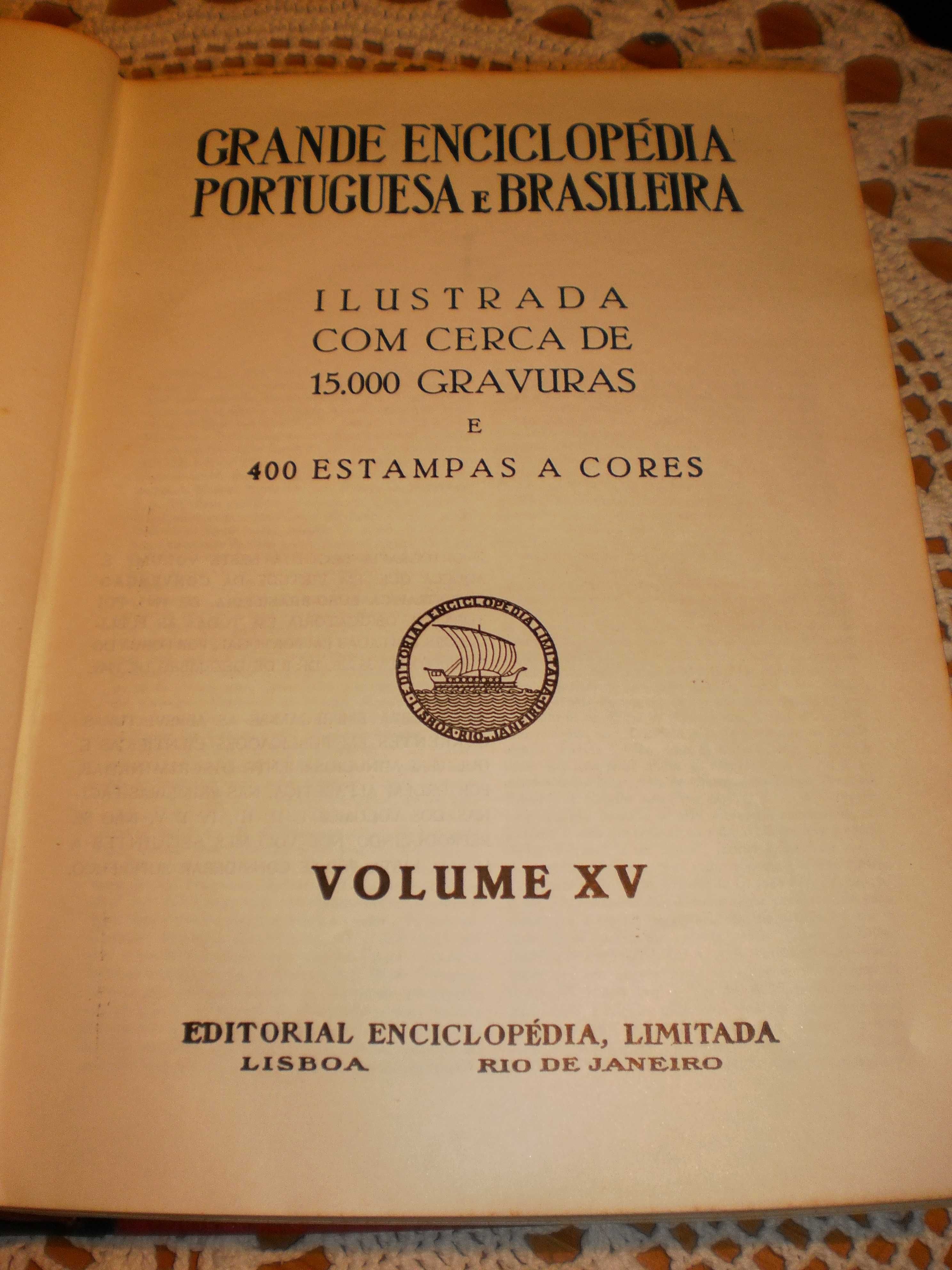 Livro Grande Enciclopédia Portuguesa e Brasileira