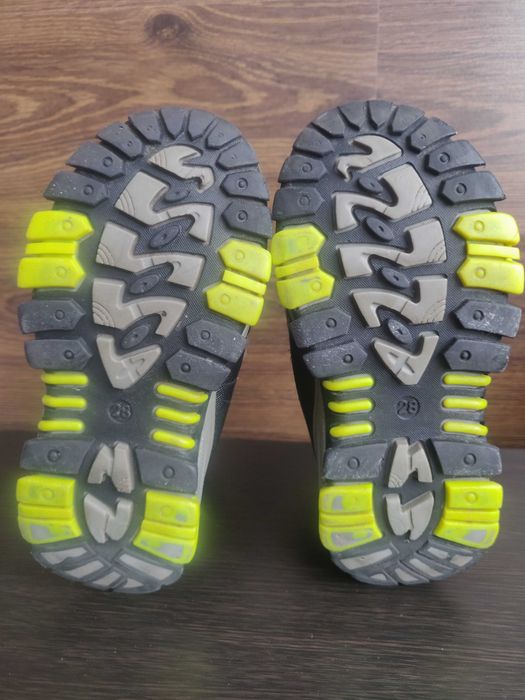 Ортопедичные ботинки р. 28 , стелька 18-18,5 см. серые