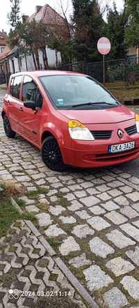 Renault Modus 2005r 1,2 benz. Przegląd  prawie na rok.