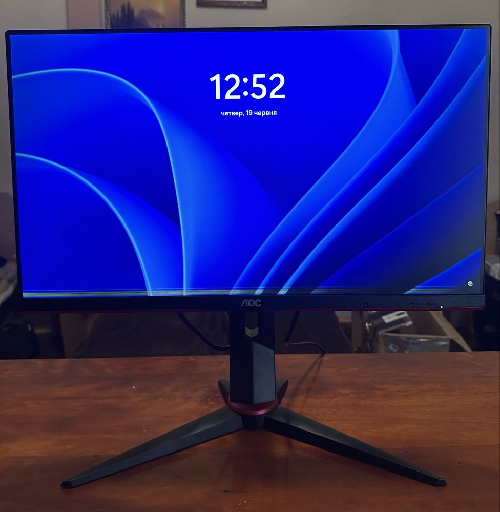 Ips 165Гц AOC 24G2SPU/BK