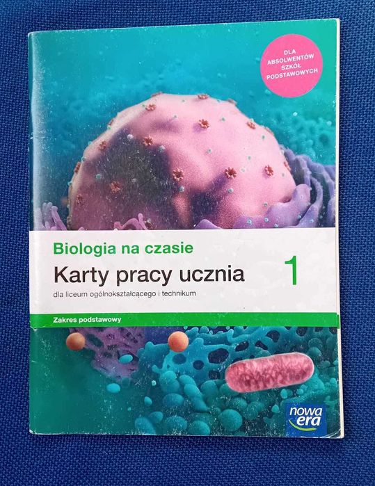 Biologia na czasie 1 Ćwiczenia Zakres podstawowy NOWA ERA