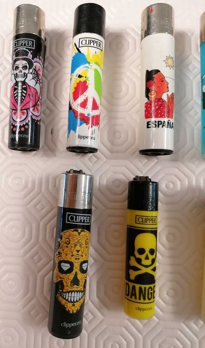 Isqueiros de Coleção  "Clipers", 9 un, todos por 15€