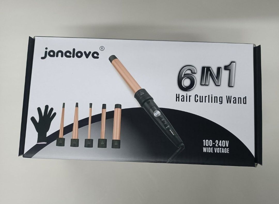 Lokówka do włosów janelove 6 w 1