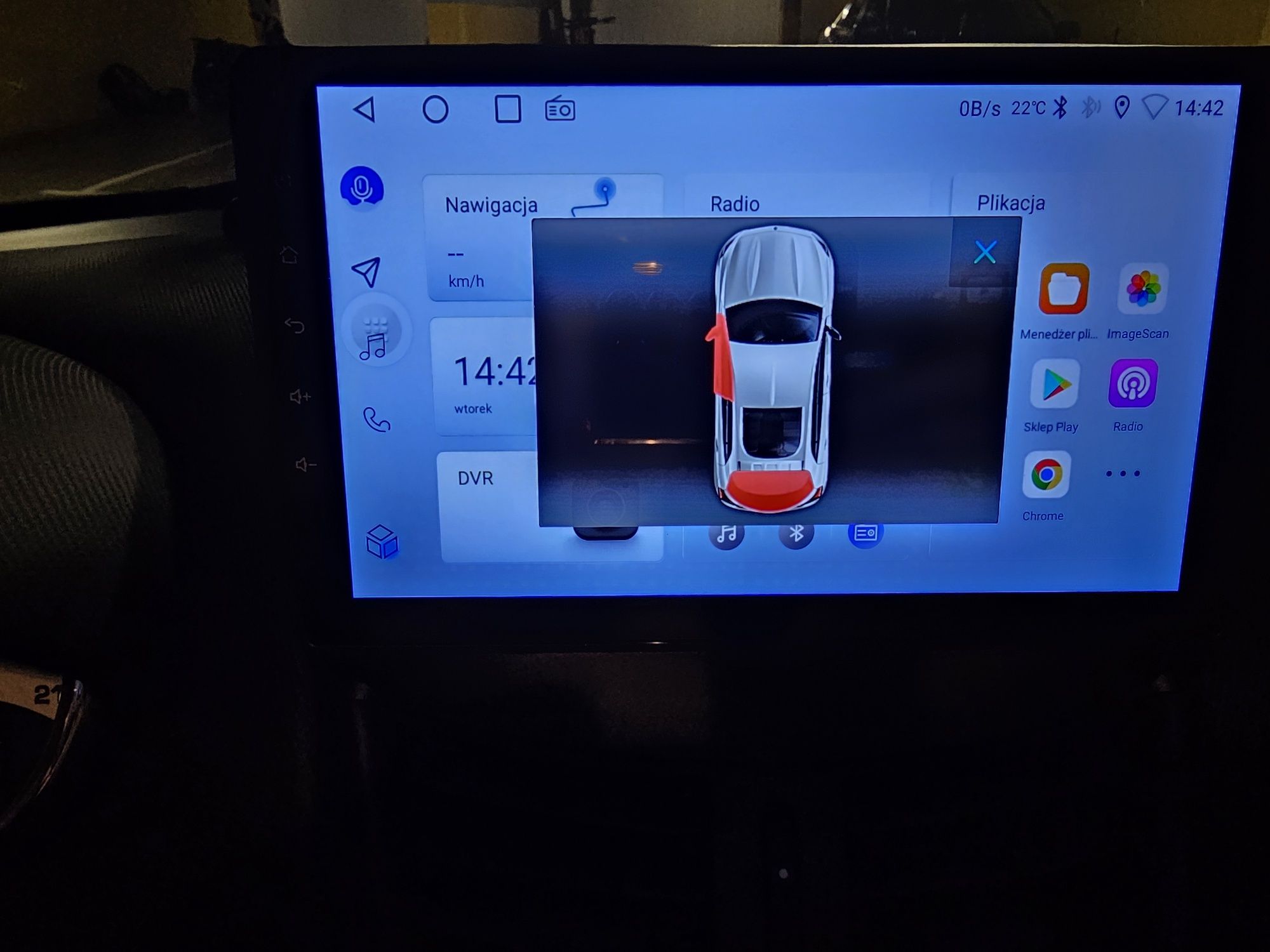 Radio Nawigacja Android Junsun do Peugeot 207, 207CC, 207SW