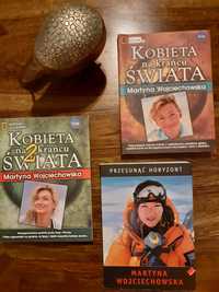 Martyna Wojciechowska komplet 3 książek podróżniczych