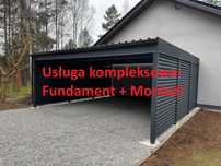 Carport 6x6 6x3 Wiata Samochodowa Altana Metalowa