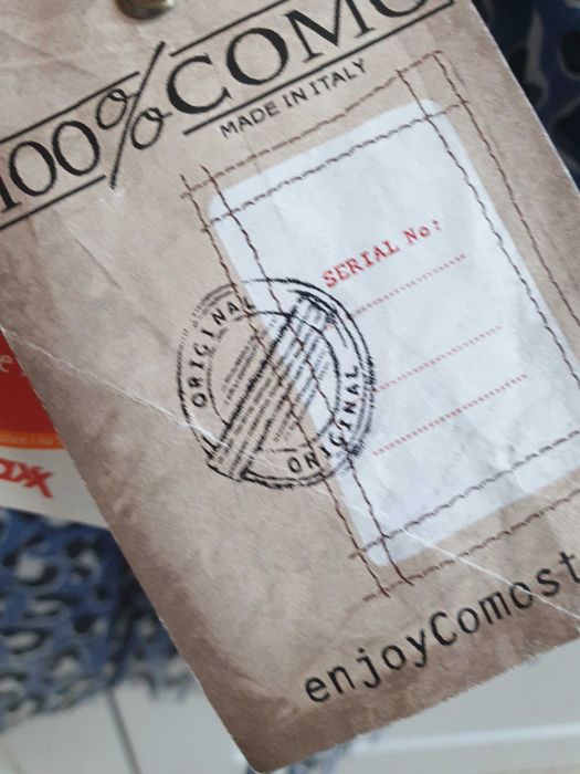 Niebieska chusta szalik apaszka panterka nowa z metką TK Maxx modal