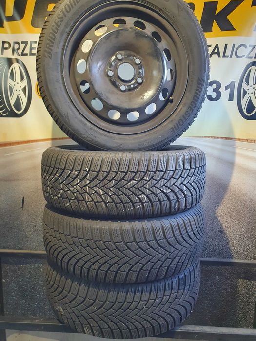 Kpl kól zimowych  205/55/16   5x112  et 48  VW AUDI SEAT