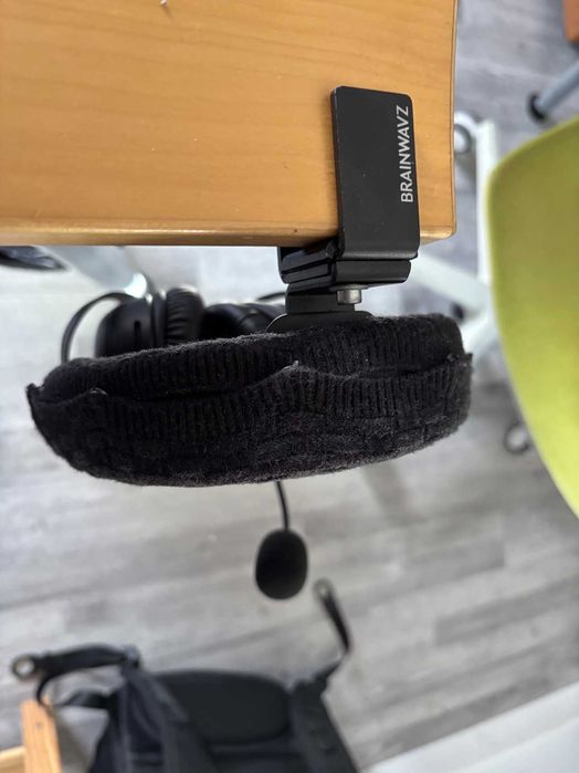 Suporte headsets aluminio