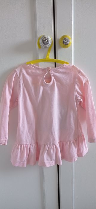 Bluzka z króliczkiem 2 szt rozmiar 80 cm