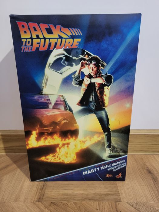 Hot Toys Marty Mcfly and Einstein MMS573