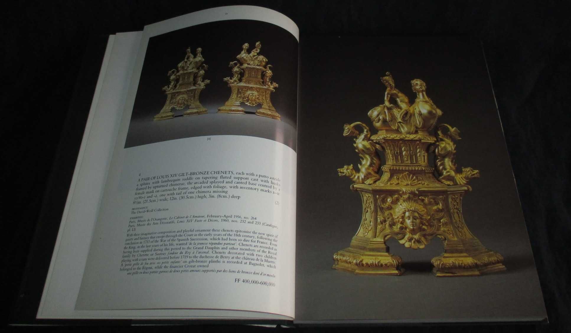 Livro Magnificent French Furniture Collection of Hubert de Givenchy