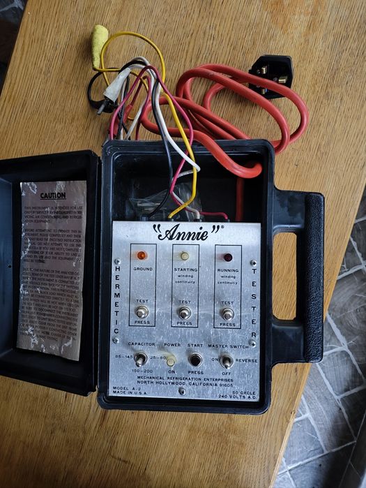 Аналізатор герметичних компресорів холодильних систем Annie A-2 USA