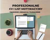 Profesjonalne CV i LM |Pisanie, redakcja, tłumaczenie |PL/ENG| 48h