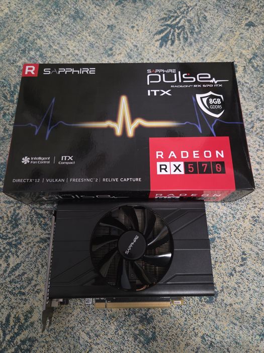 Sapphire radeon rx570 8gb pulse itx