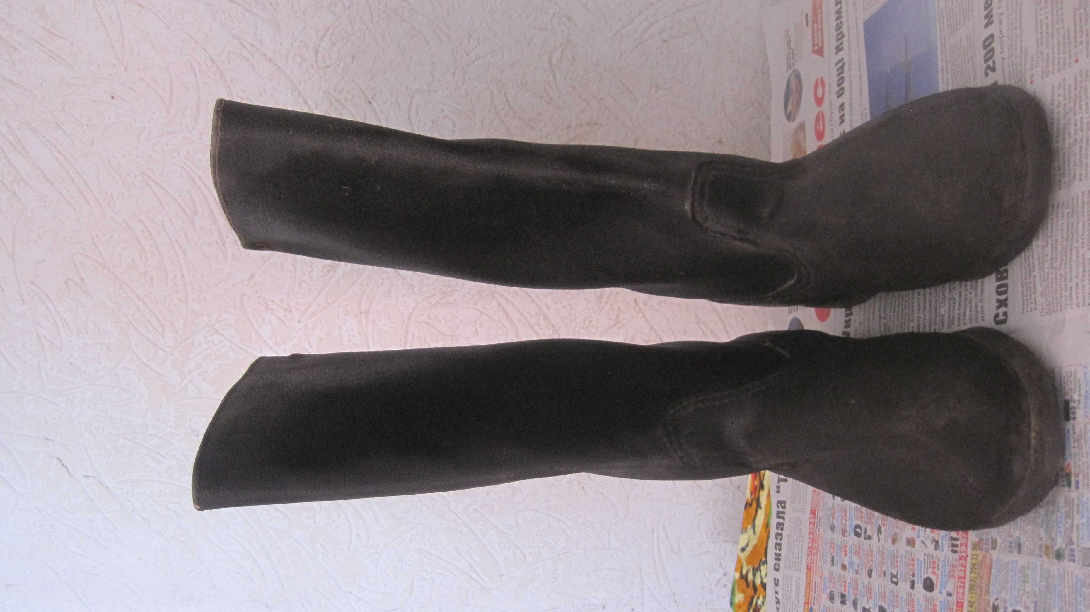 высокие сапоги кирзовые советского производства обувь старина мужская