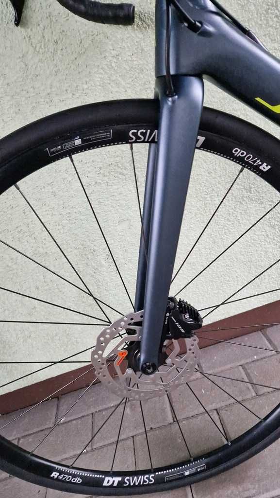 SPECIALIZED tarmac SL6 DISC 105 2x11s DT SWISS sztywne osie r58