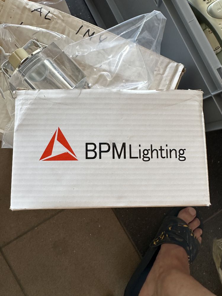 Lampy szklane kostki BMP