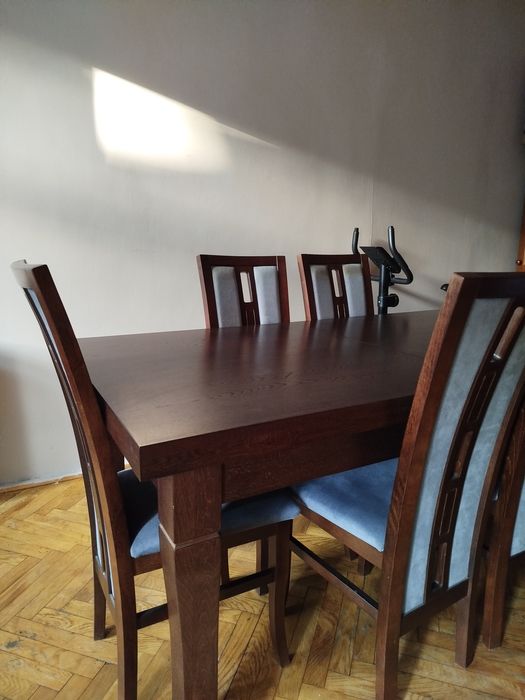 Stół do jadalni 6 krzeseł