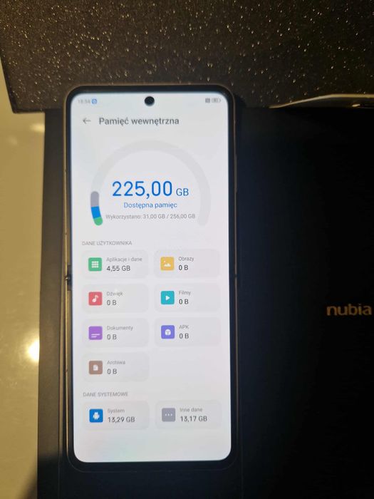 nubia flip 5g smartfon