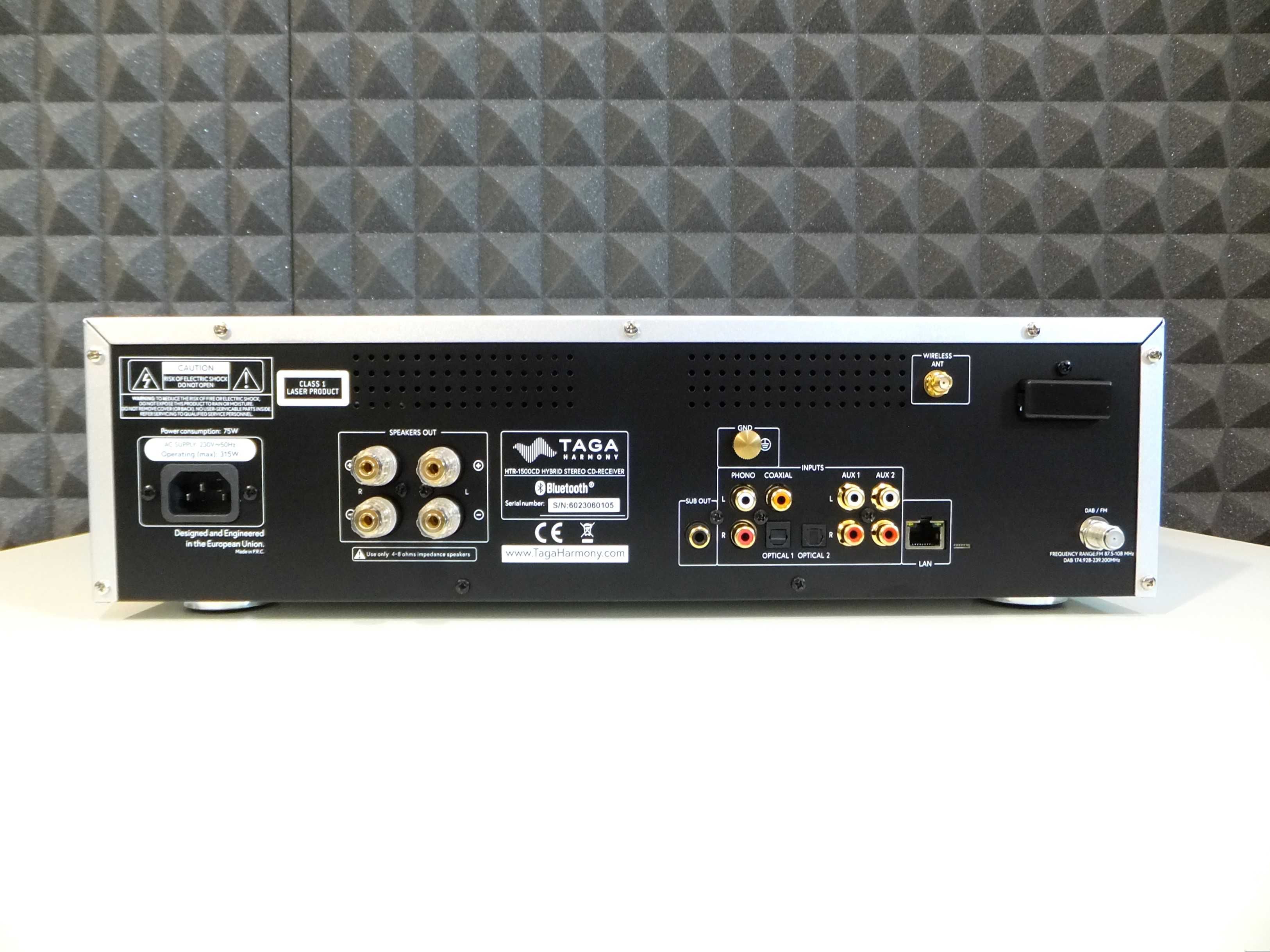 System all-in-one Taga Harmony HTR-1500CD / Wi-Fi / Bluetooth / DAC