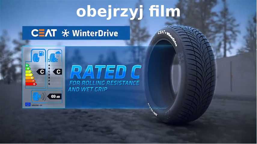 Opona zimowa CEAT 195/65R15 Winter 91H, Nowa, Cicha, C C 69dB - 2025r.
