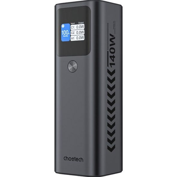 Choetech 27000 mAh PD3.0 140W + QC3.0 22.5W Black (B670-CCGY)