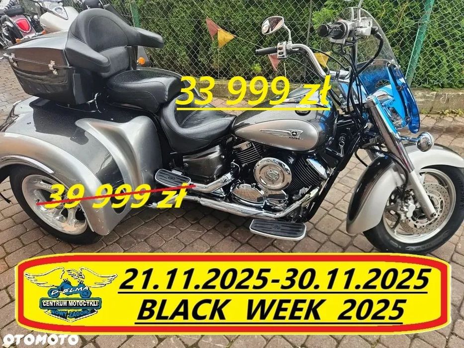 Yamaha Drag Star Yamaha XV 1100 Trike Trajka Road Star Wild   xvs Drag   1500 HURT MOTO