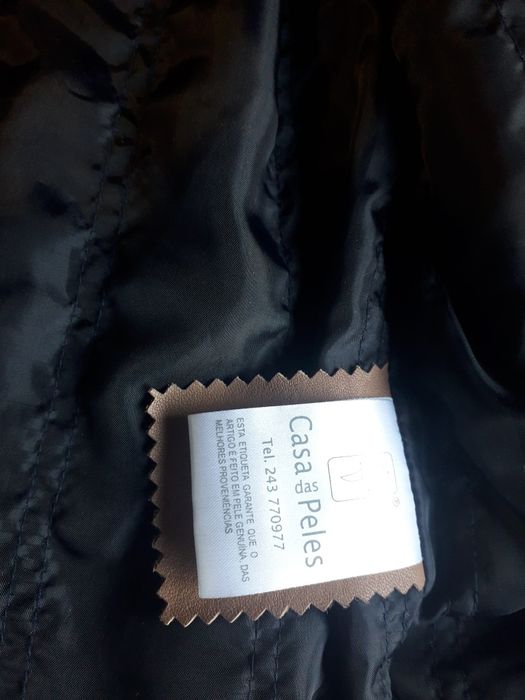 Casaco novo de pele tamanho 50
