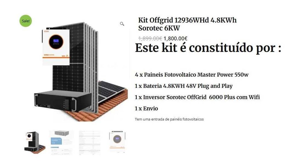 Kits solares anti-apagão black week friday aproveita