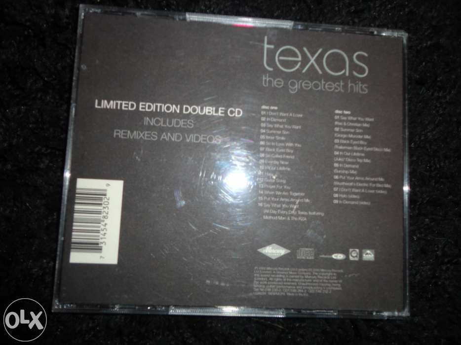 CD Texas - The Greatest Hits