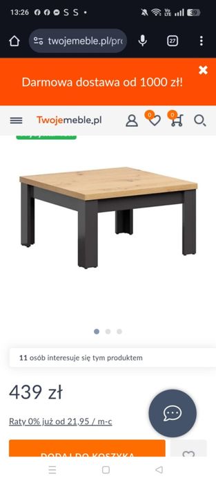 Ława kawowa, stolik