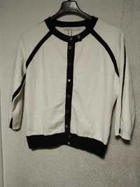 Sweterek czarno-biały Karen millen S