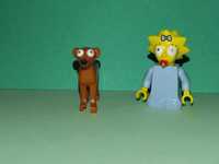 Figurka Lego Maggie and Santa's Little Helper, The Simpsons, Series 2