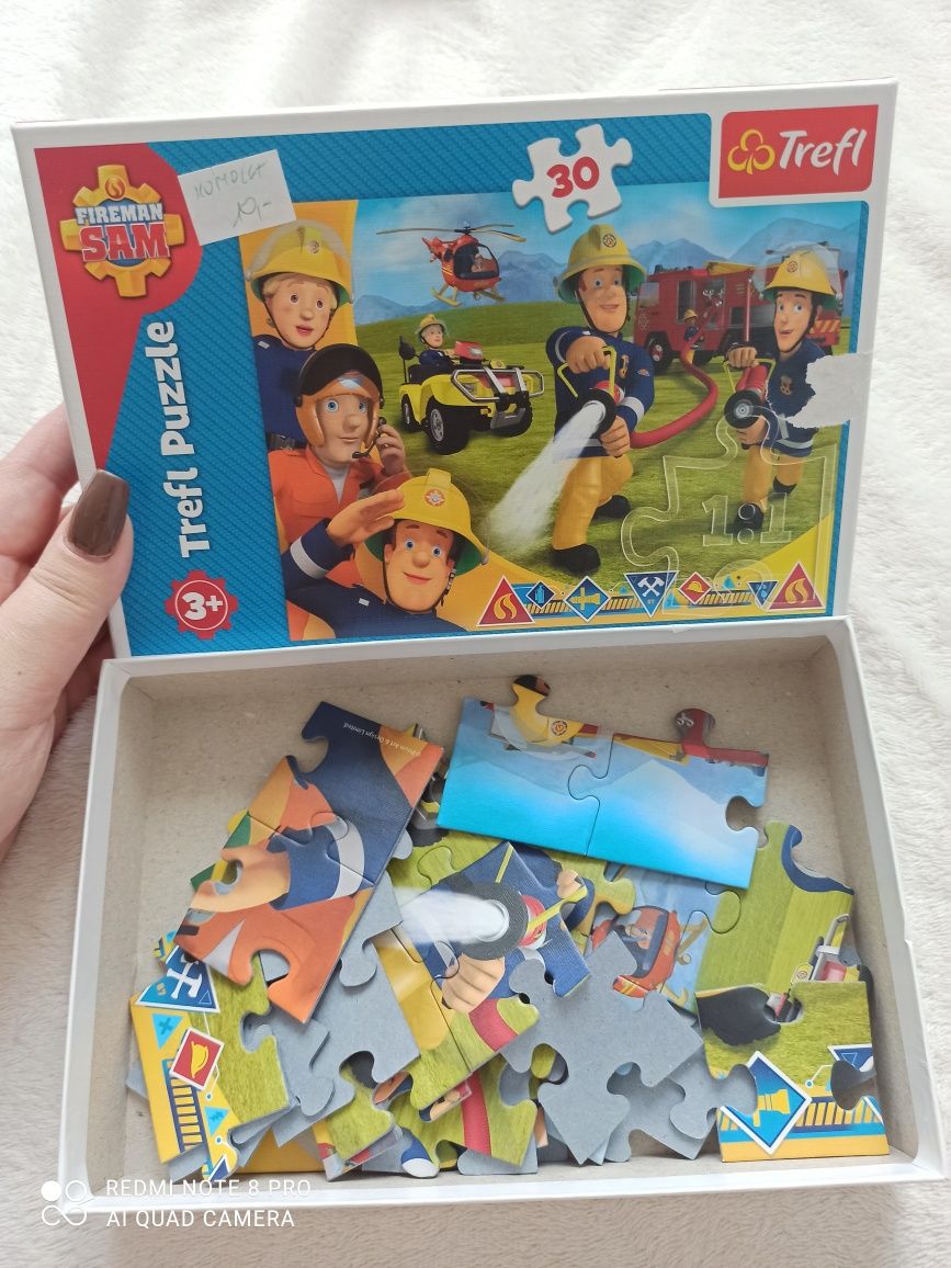 Puzzle strażak sam